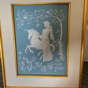 Franklin Mint Porcelain Wall Art